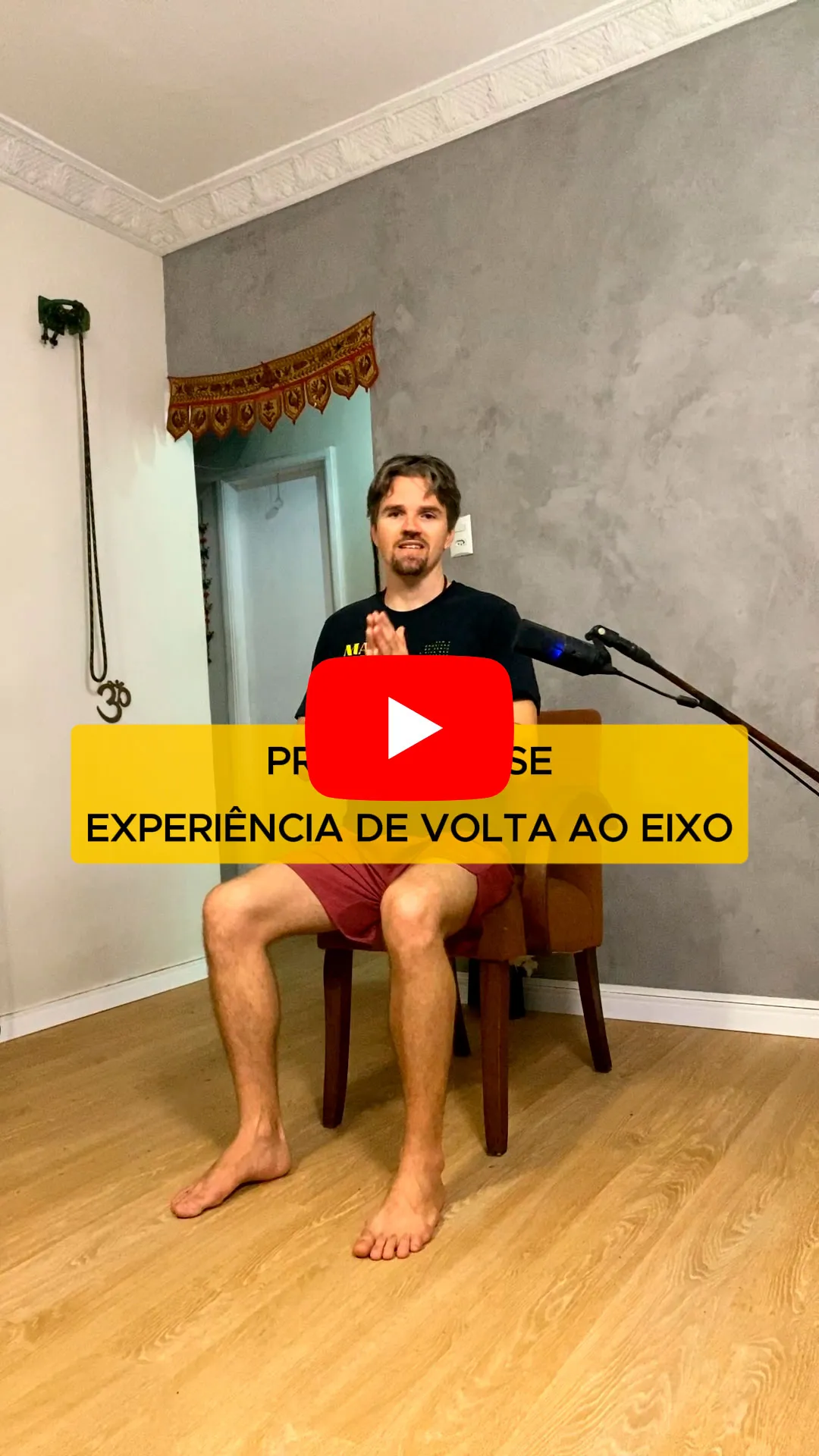 Prática de Suspiro na Cadeira